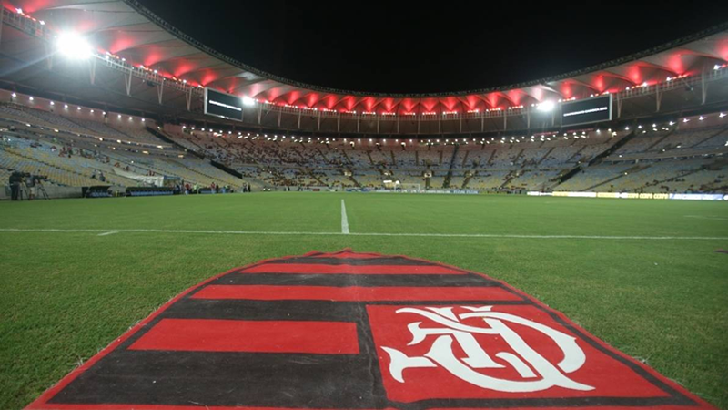 Campo oficial da equipe do Flamengo