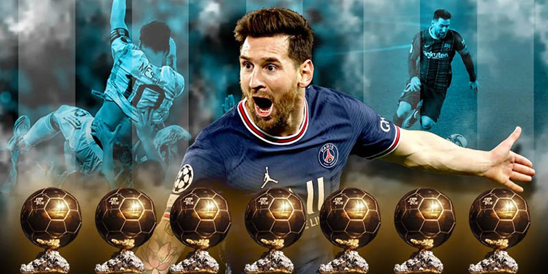 Messi được bao nhiêu quả bóng vàng? Người ngoài hành tinh